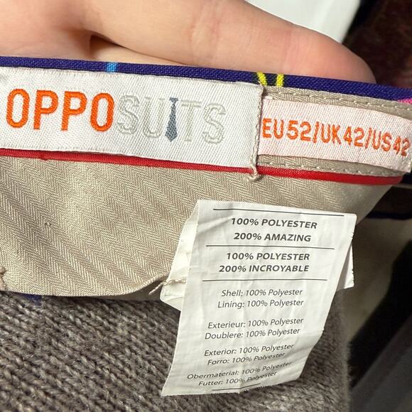 OppoSuits Men's Doodle Dude Pants Waist 34" - Picture 5 of 6